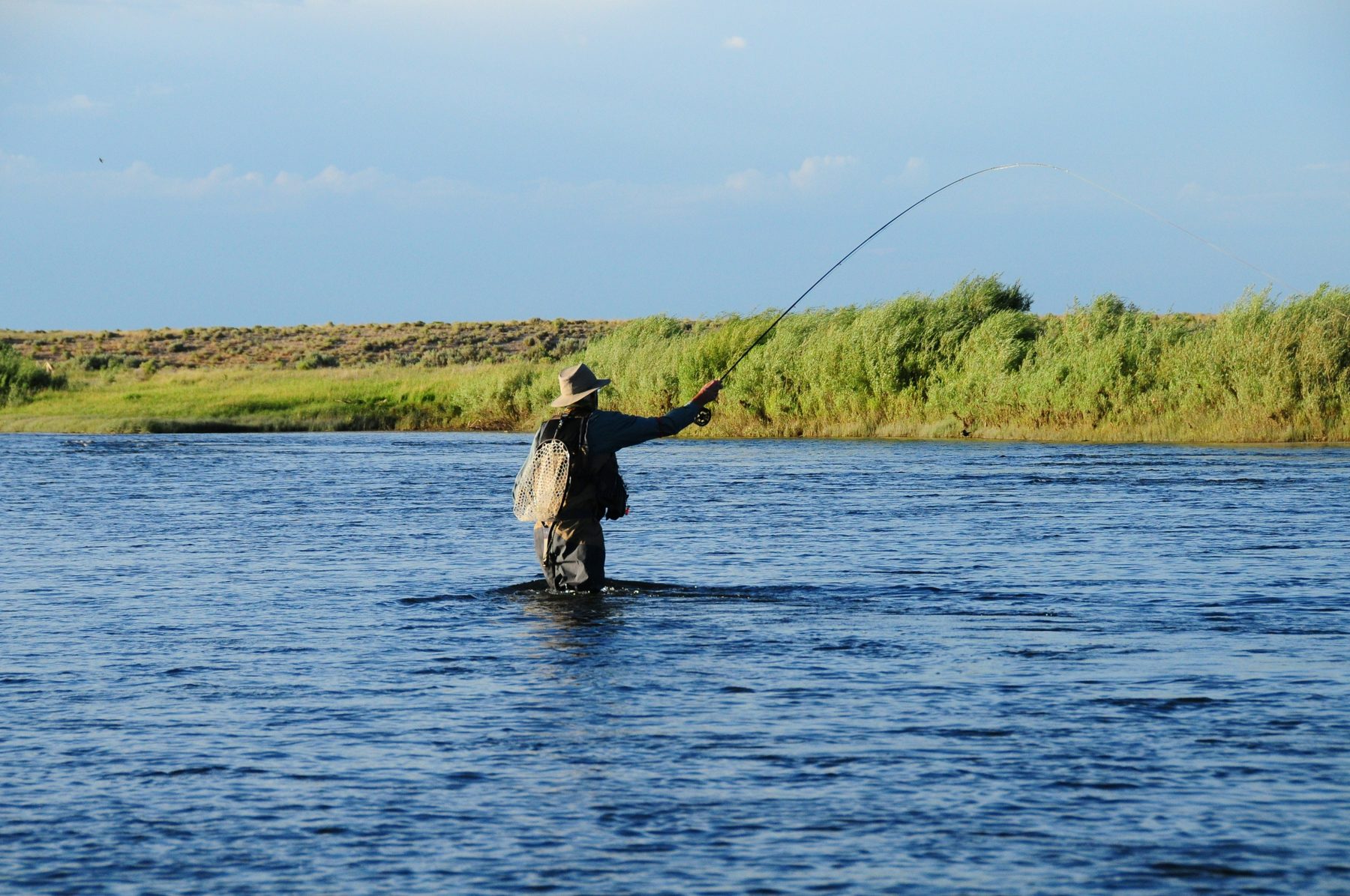 Fishing water for bass timing